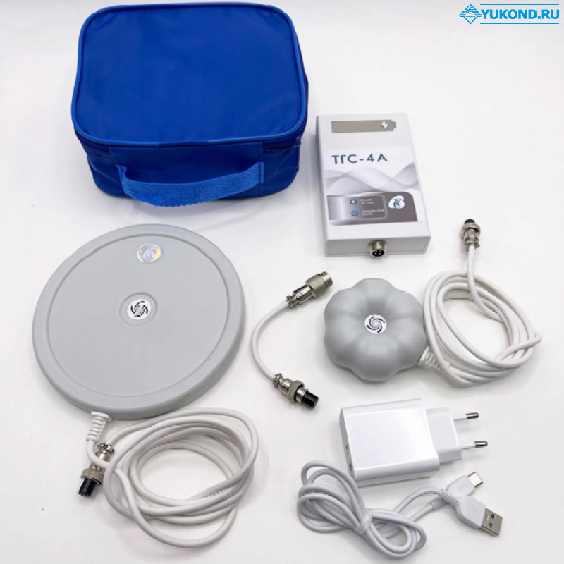 Генератор синуса ТГС-4А + Power Bank + Катушка Мишина №3+ТОР-1+ переходник  GX12 4A — GX12, в сумке для переноски