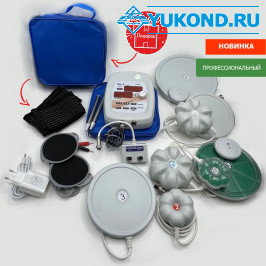 PRO-MAX комплект: ТГСп-3 (2в1) + Тор-2 + катушка №3 + катушка чистой статики + шипы Мишина + большая катушка 220мм + разветвитель сигнала + электроды плоские PRO-MAX комплект: ТГСп-3 (2в1) + Тор-2 + катушка №3 + катушка чистой статики + шипы Мишина + большая катушка 220мм + разветвитель сигнала + электроды плоские